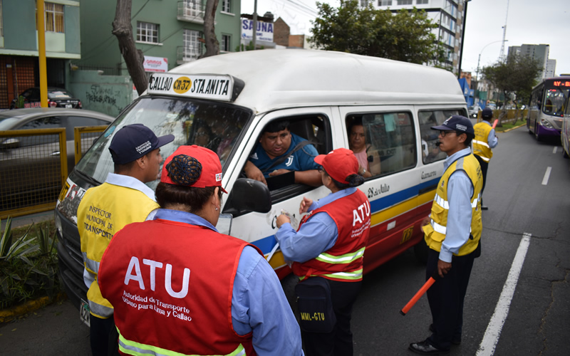 ATU, Jesús María y la PNP realizaron el primer operativo de fiscalización al transporte Público - Municipalidad Jesús María