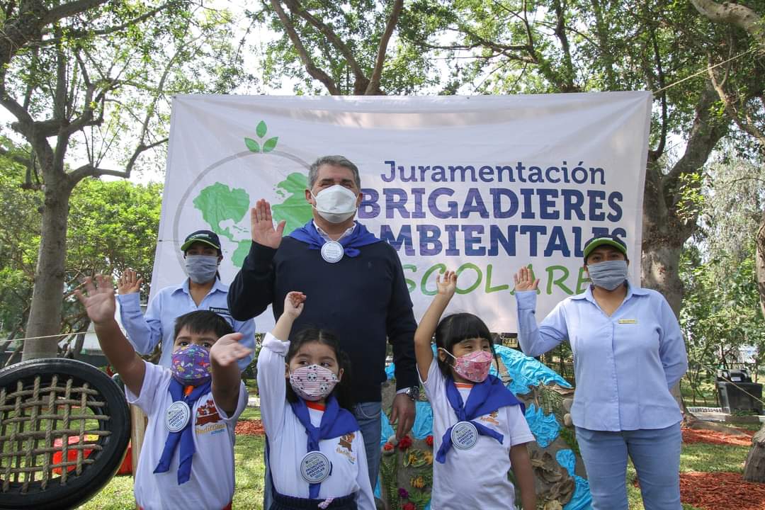 Imagen principal de la nota de prensa "Unos 84 niños y adolescentes juramentaron como brigadieres ambientales escolares 2022 en Jesús María"