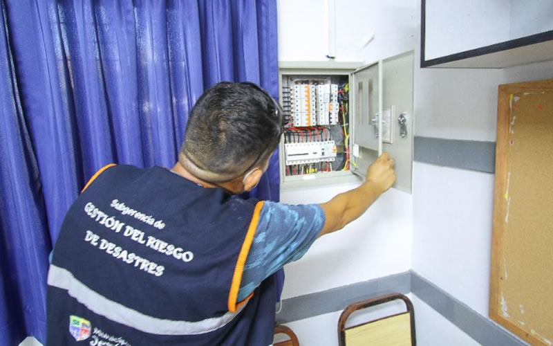 La Municipalidad de Jesús María redobla inspecciones para garantizar retorno seguro a clases después de dos años de educación virtual