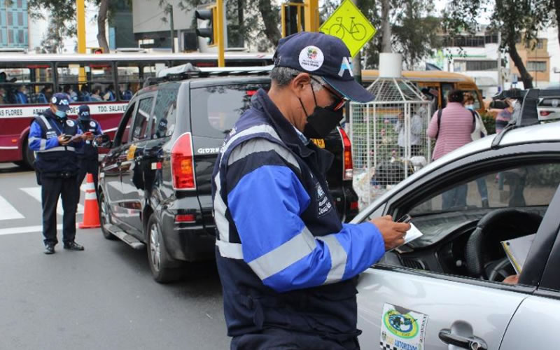 Municipalidad de Jesús María, Policía Nacional y la ATU realizan operativo contra transporte informal