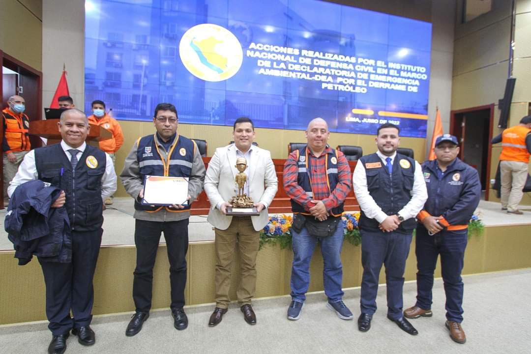 Defensa Civil premia a Municipalidad de Jesús María por su destacada gestión de riesgos de desastres