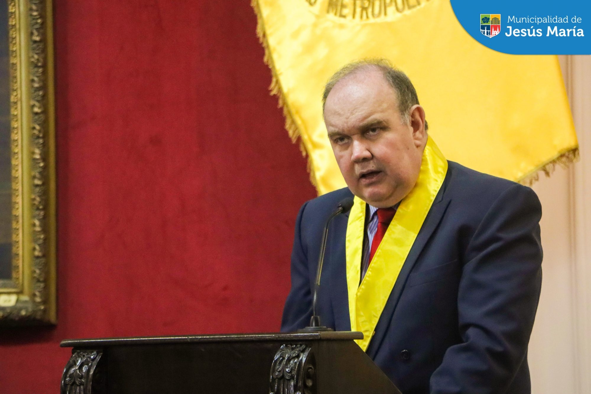Alcalde de Jesús María participó en Sesión por los 488 años de la Fundación de Lima