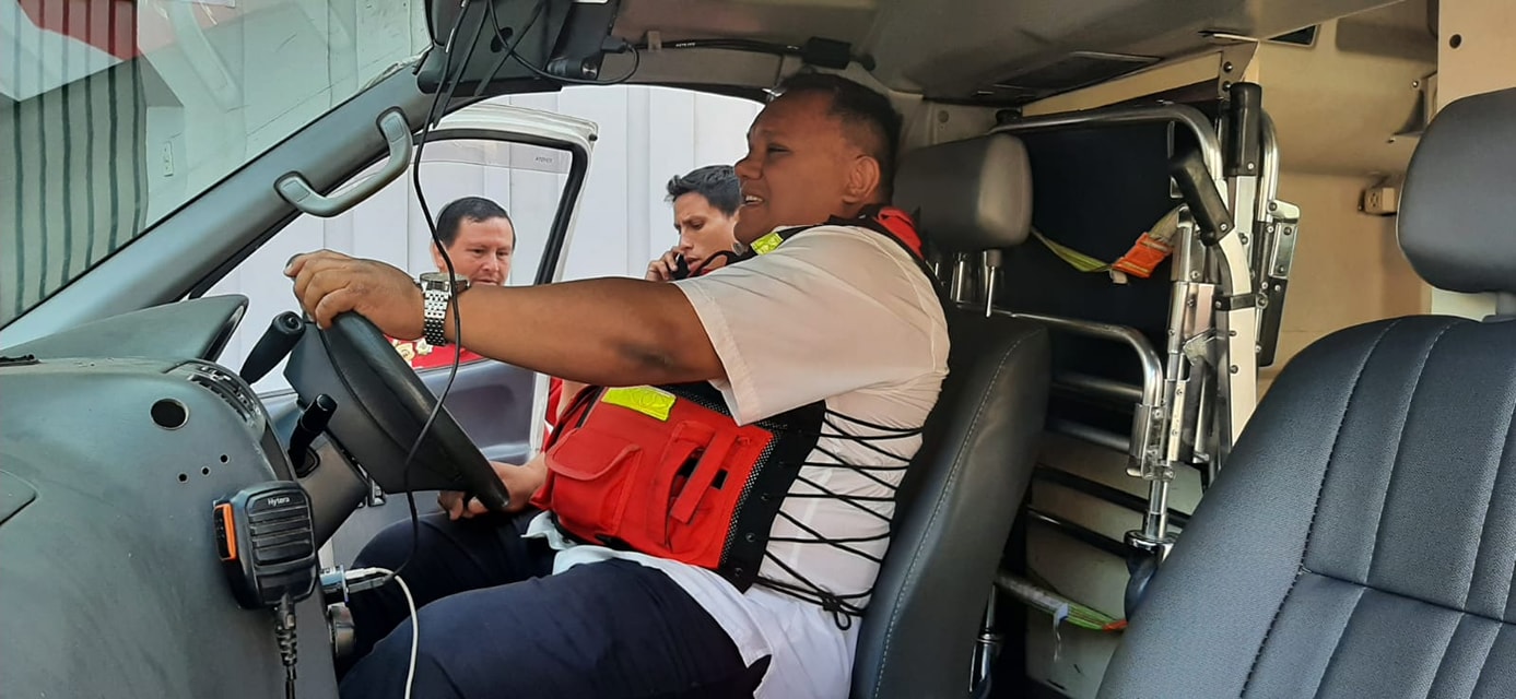Alcalde de Jesús María en coordinación con la Compañía de Bomberos garantizan ambulancias para vecinos
