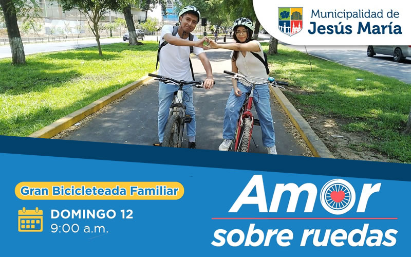 Bicicleteada Familiar "Amor sobre Ruedas"